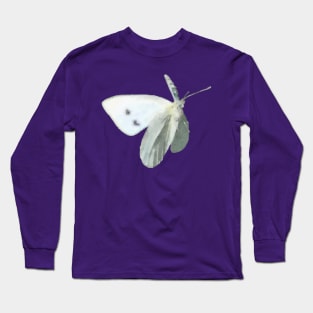 Cabbage White Butterfly Long Sleeve T-Shirt